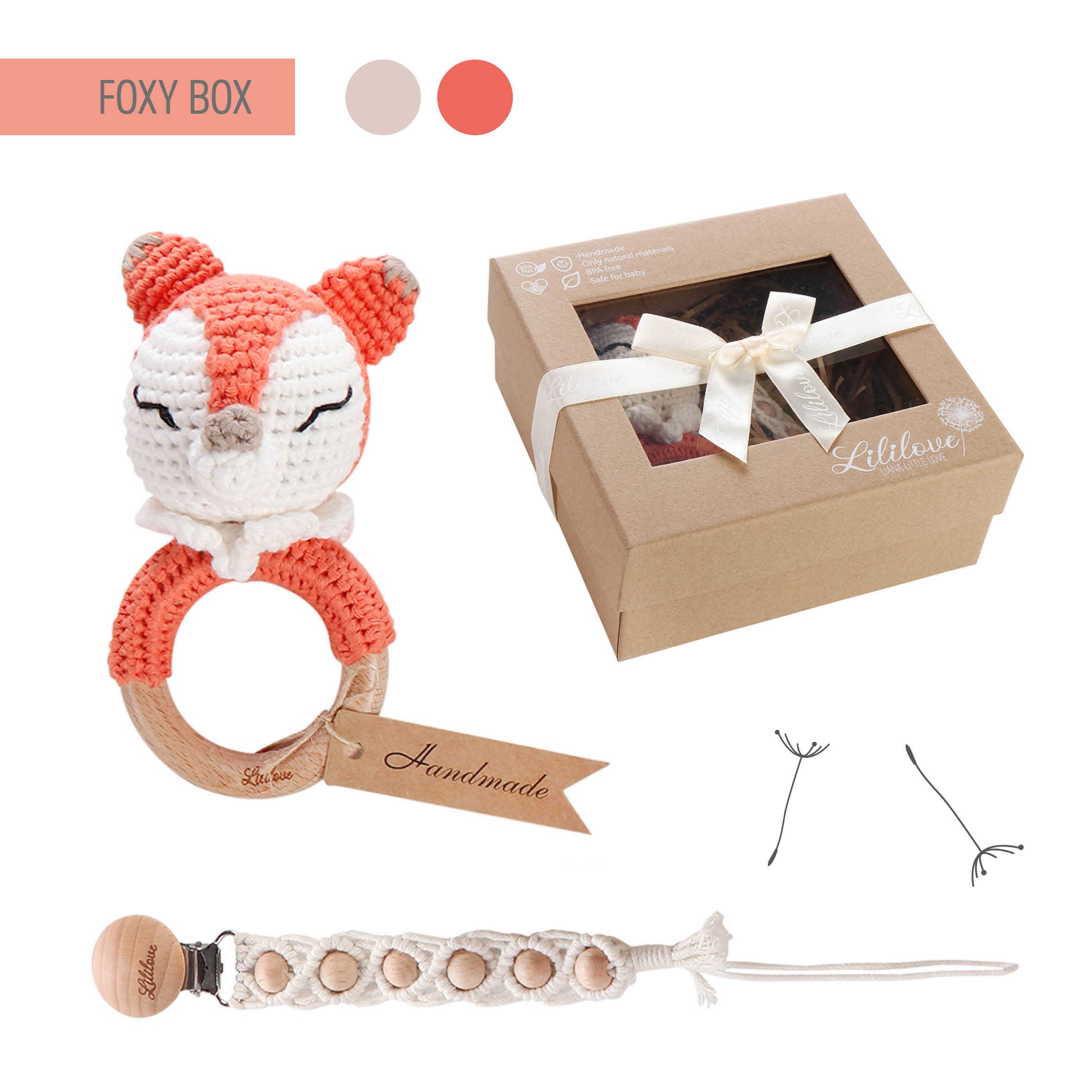 Geschenkset - Foxy Box - handmade